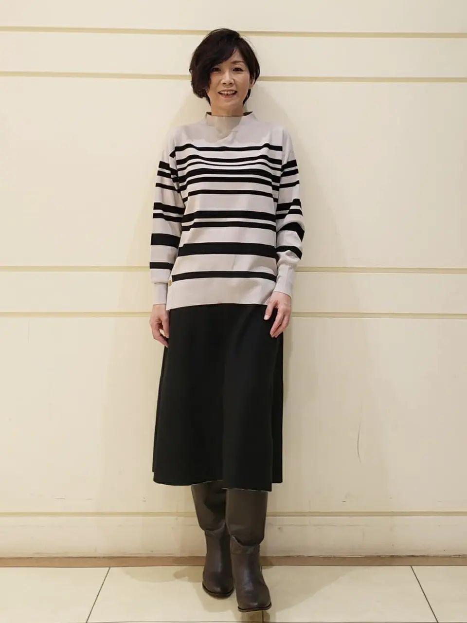 自由区 maruri コーディネート画像