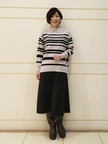 自由区 maruri コーディネート画像