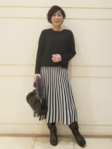 自由区 maruri コーディネート画像