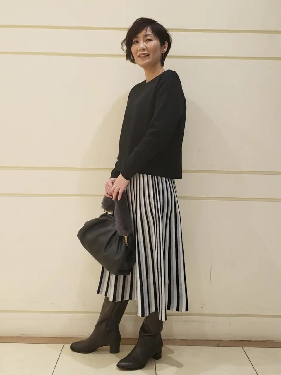 自由区 maruri コーディネート画像