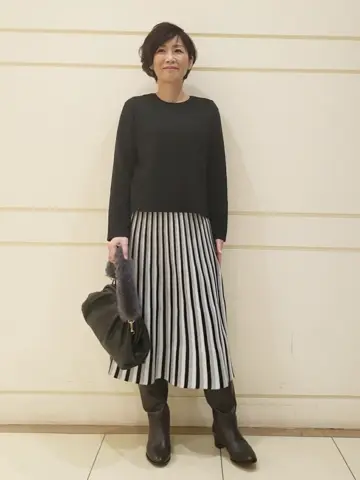 自由区 maruri コーディネート画像