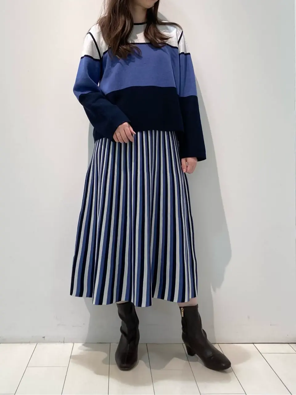 自由区 檀 コーディネート画像