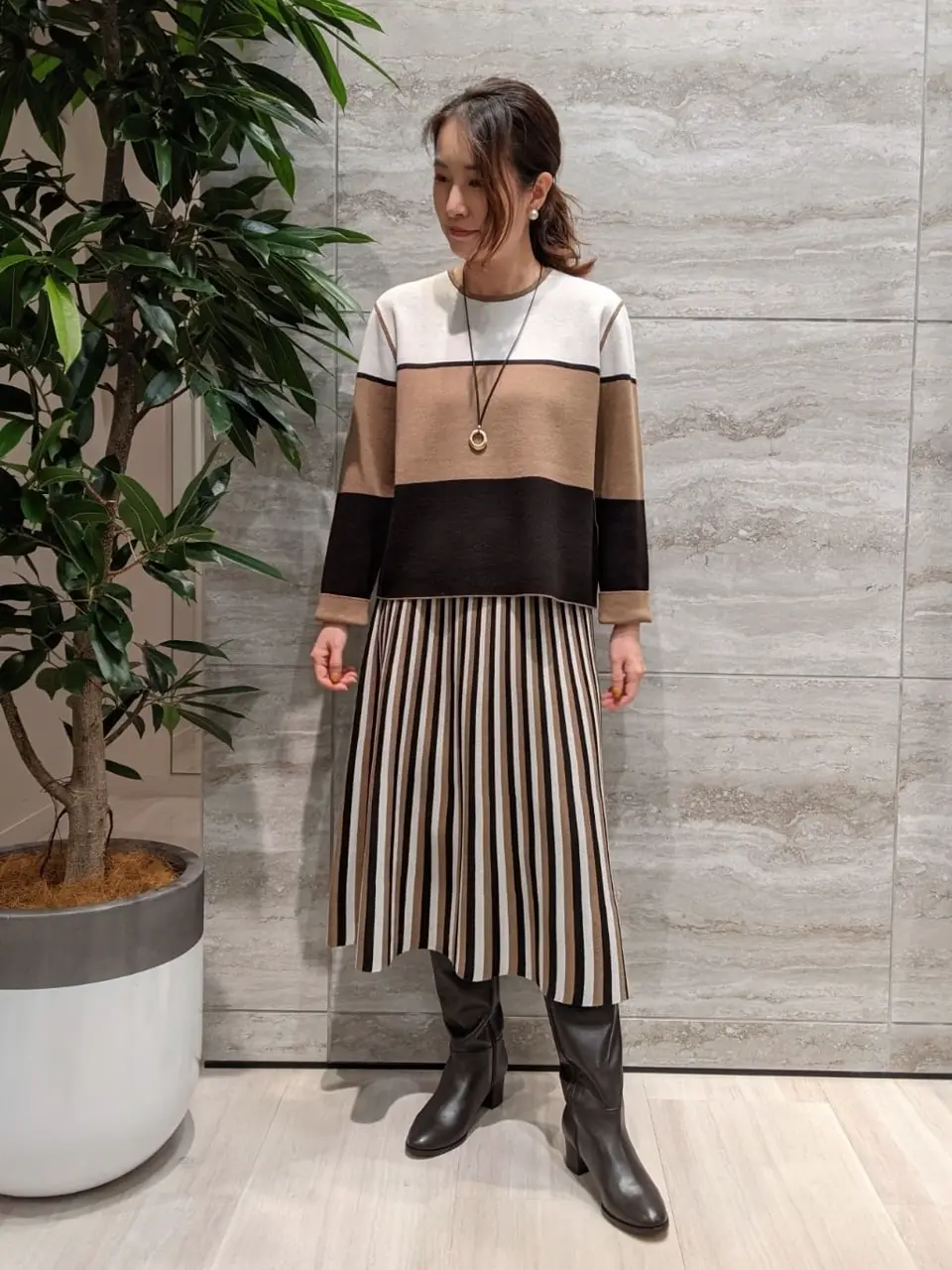 自由区 Nakai コーディネート画像