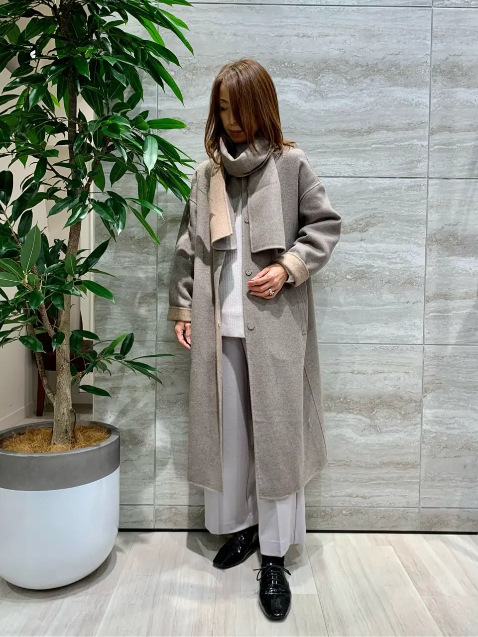 自由区 Ishii コーディネート画像