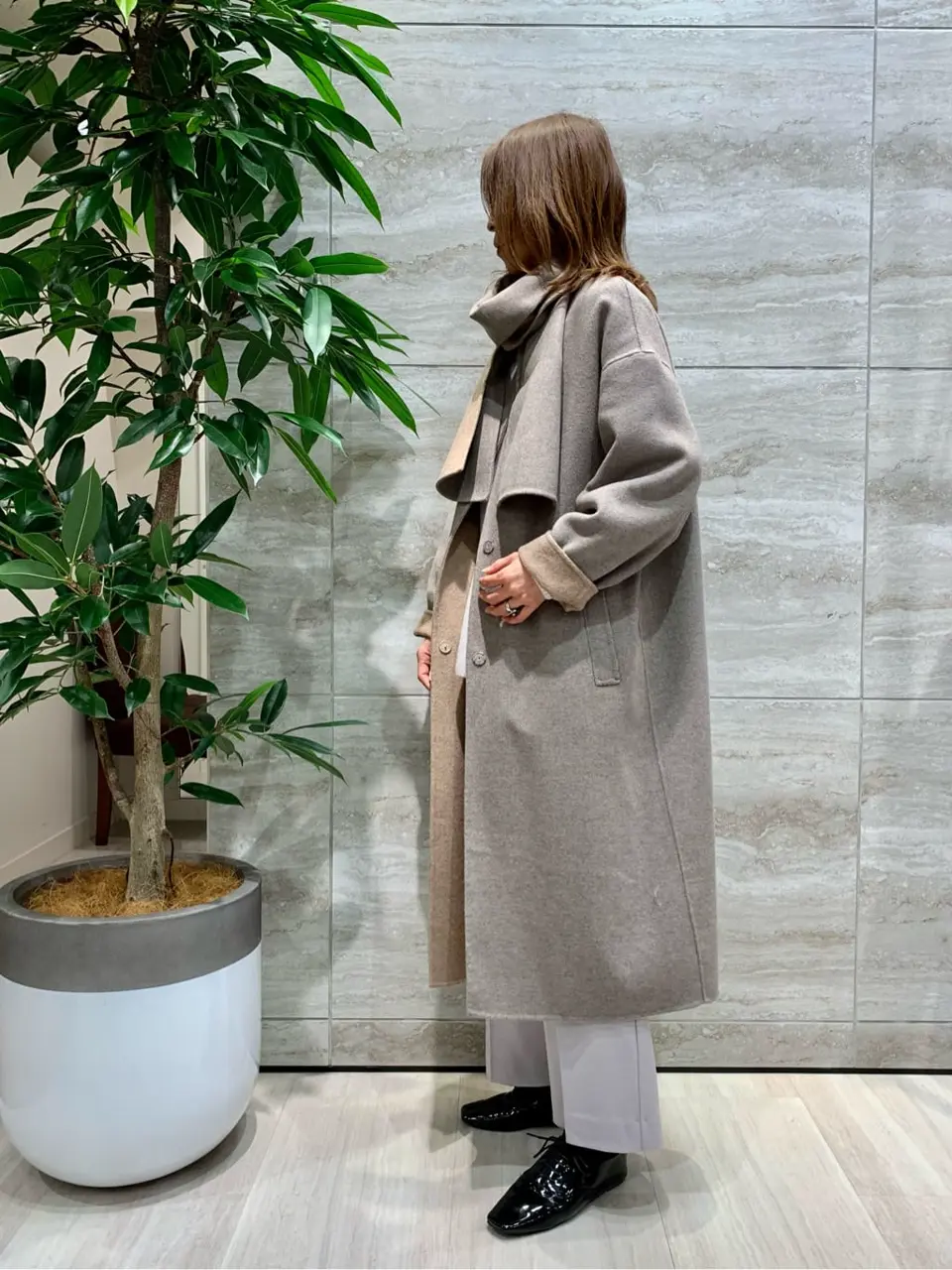 自由区 Ishii コーディネート画像