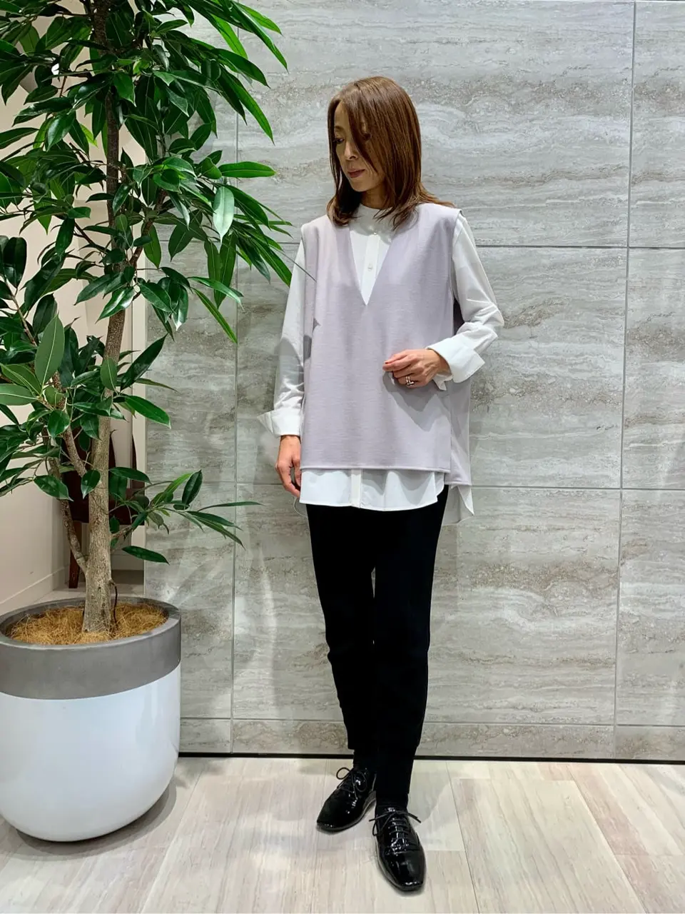 自由区 Ishii コーディネート画像