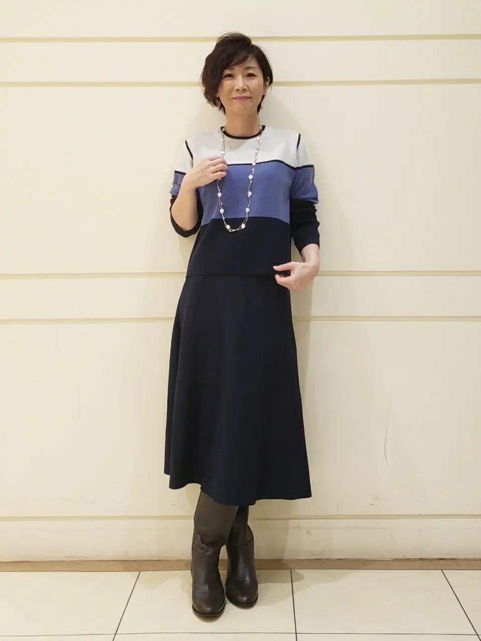 自由区 maruri コーディネート画像