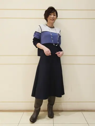 自由区 maruri コーディネート画像