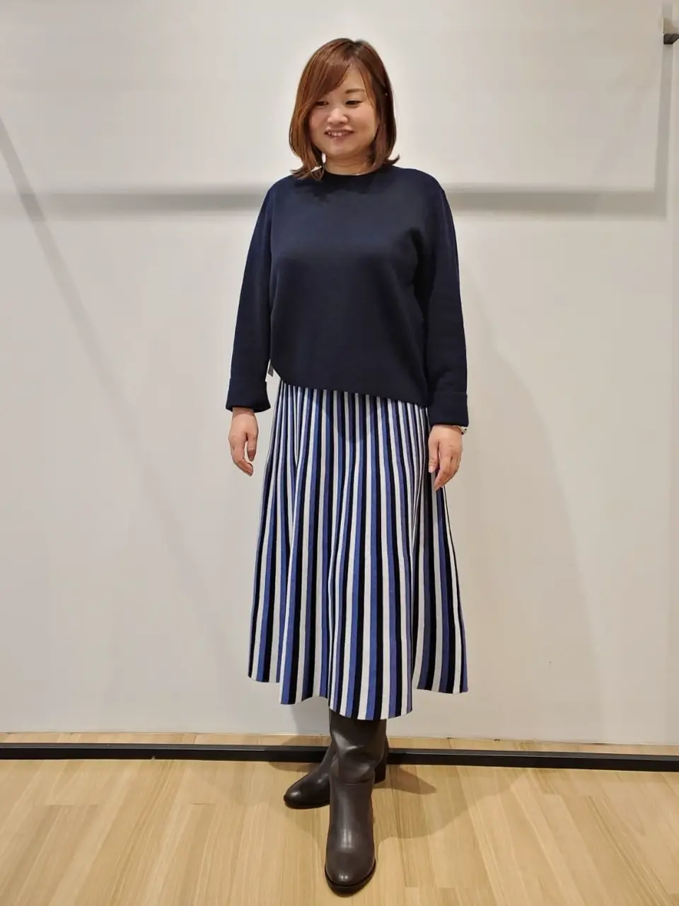 自由区 eri コーディネート画像