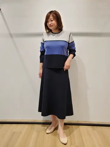 自由区 eri コーディネート画像