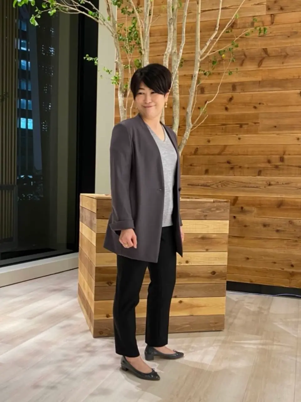 自由区 田中 コーディネート画像