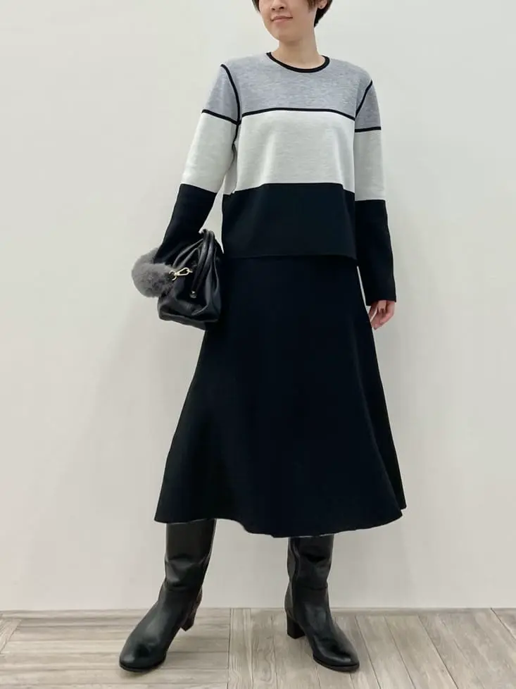 自由区 冨樫 コーディネート画像