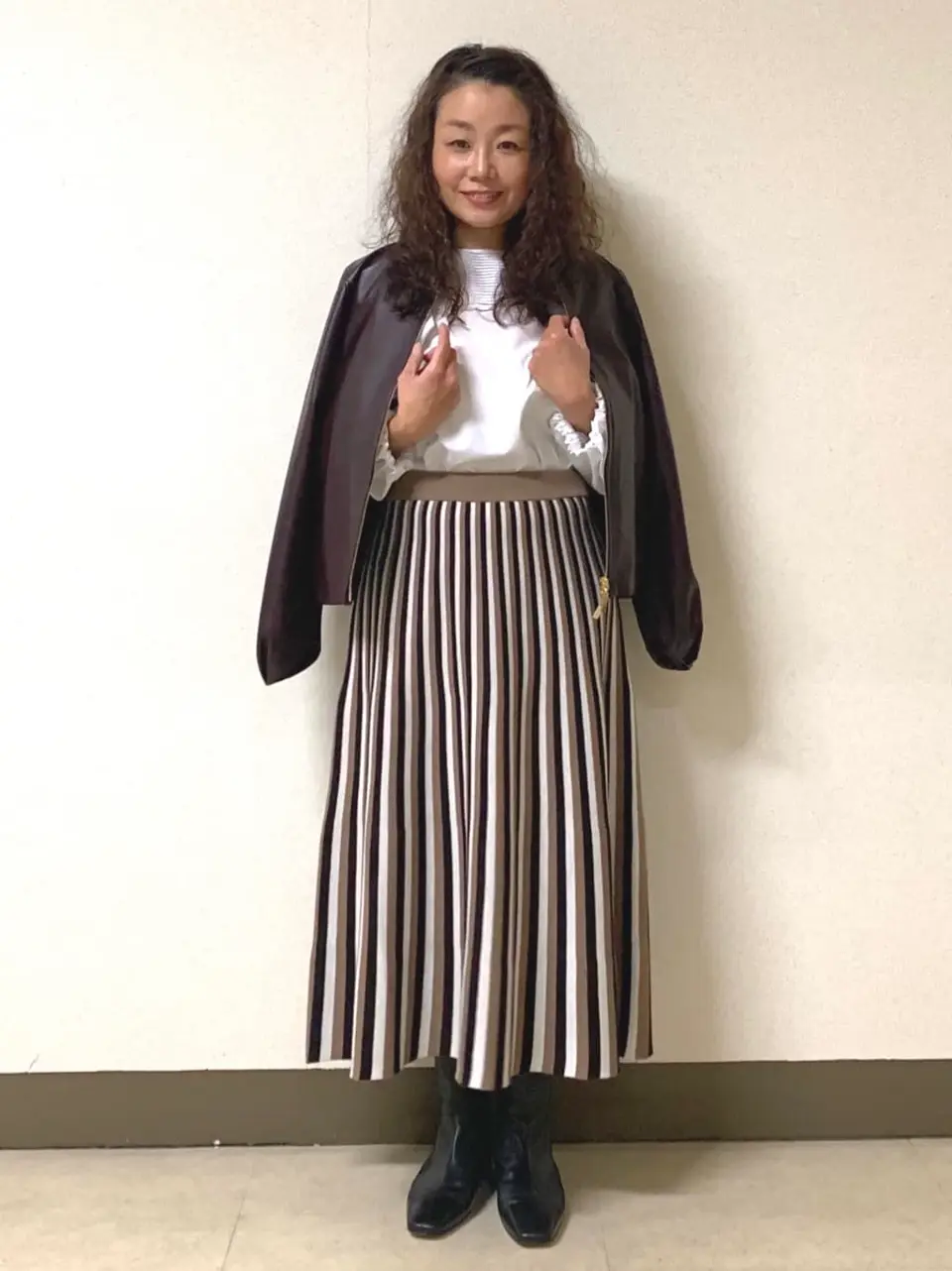 自由区 坂本 コーディネート画像