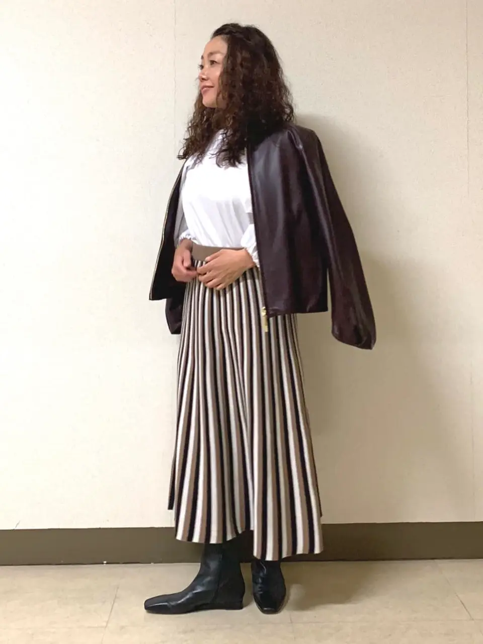 自由区 坂本 コーディネート画像