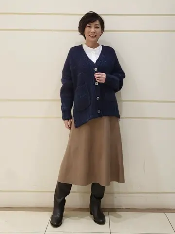 自由区 maruri コーディネート画像