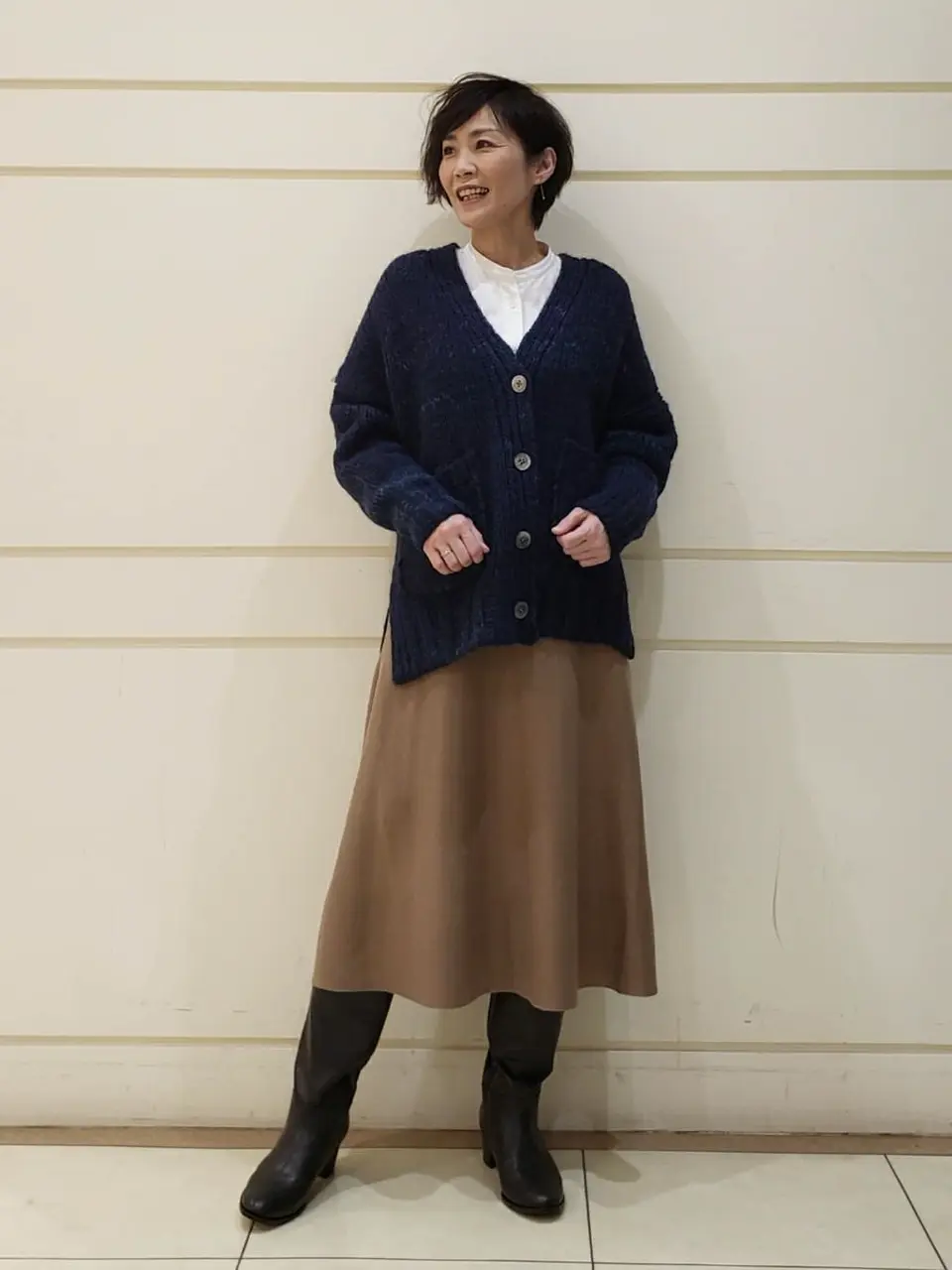 自由区 maruri コーディネート画像