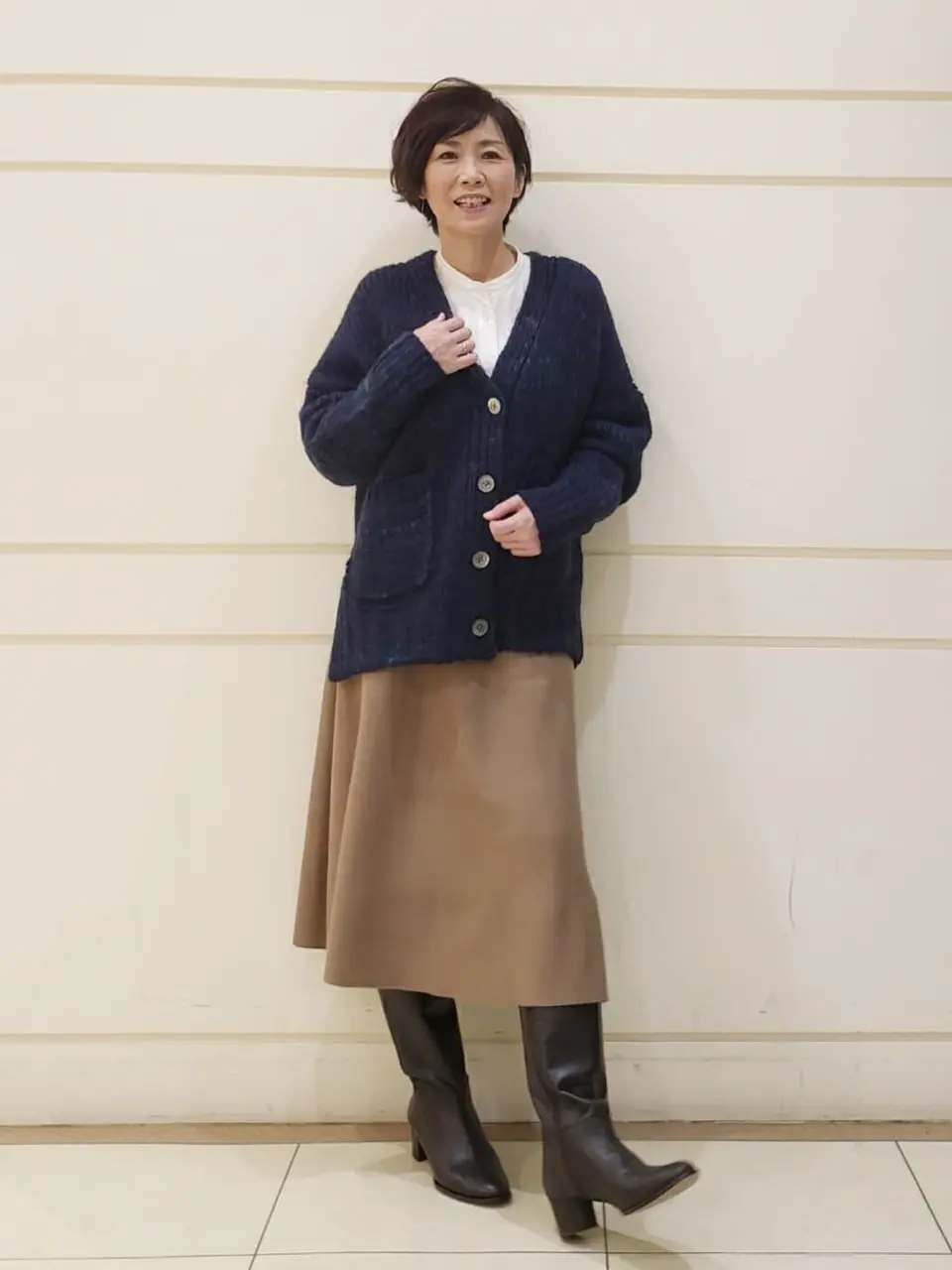 自由区 maruri コーディネート画像