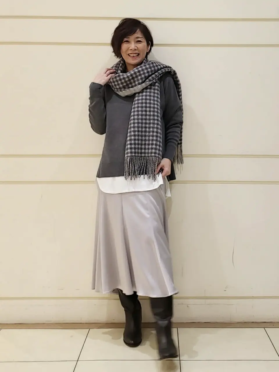 自由区 maruri コーディネート画像