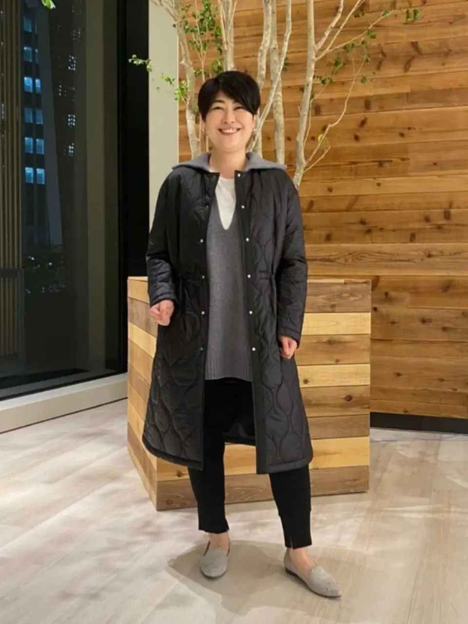 自由区 田中 コーディネート画像