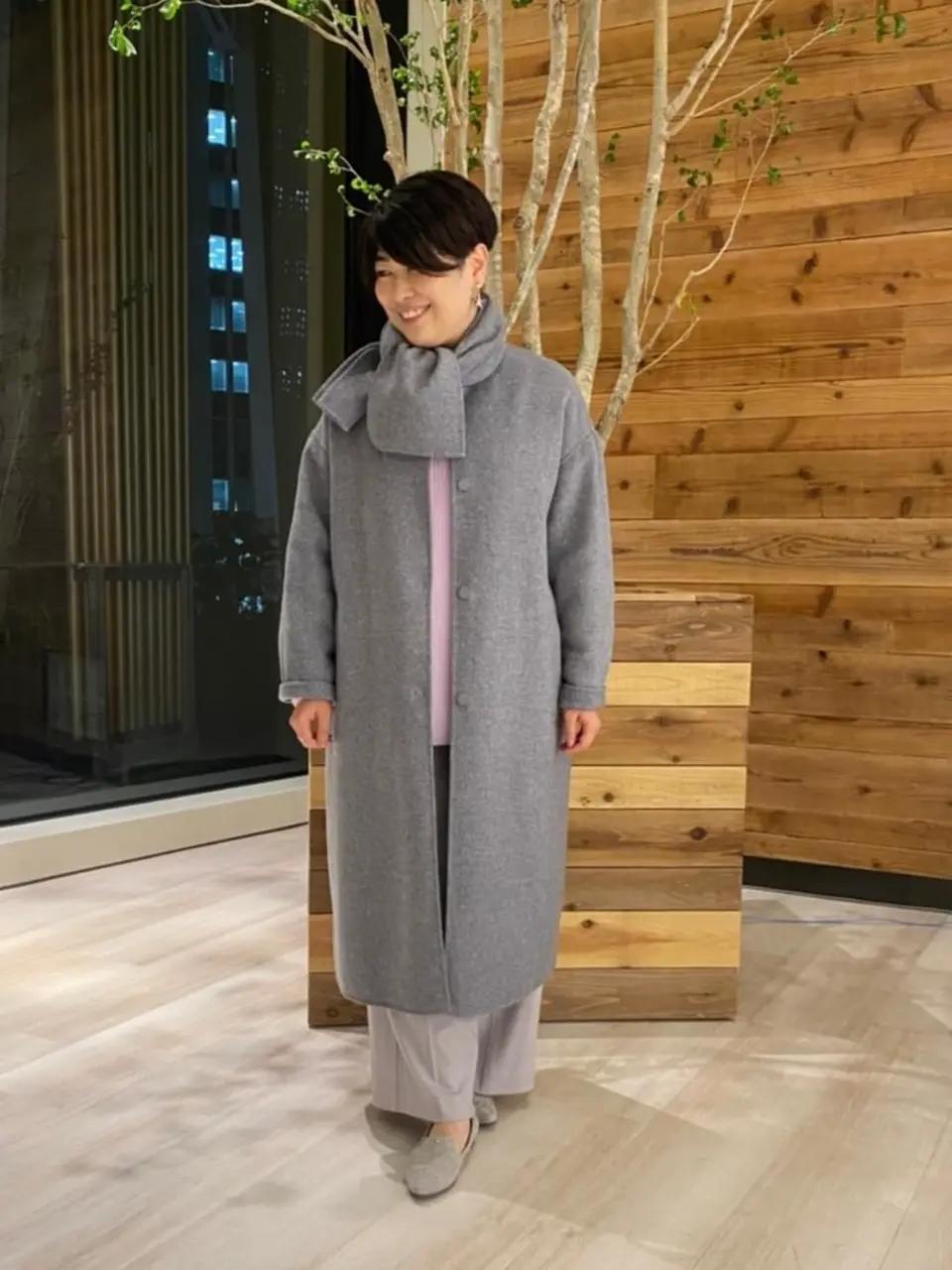 自由区 田中 コーディネート画像