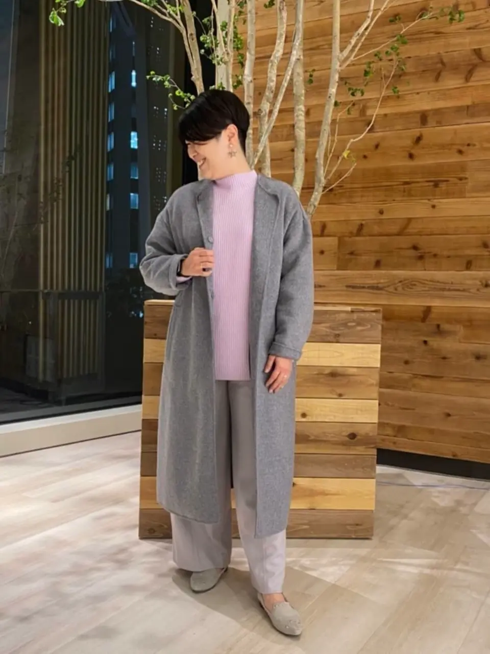 自由区 田中 コーディネート画像