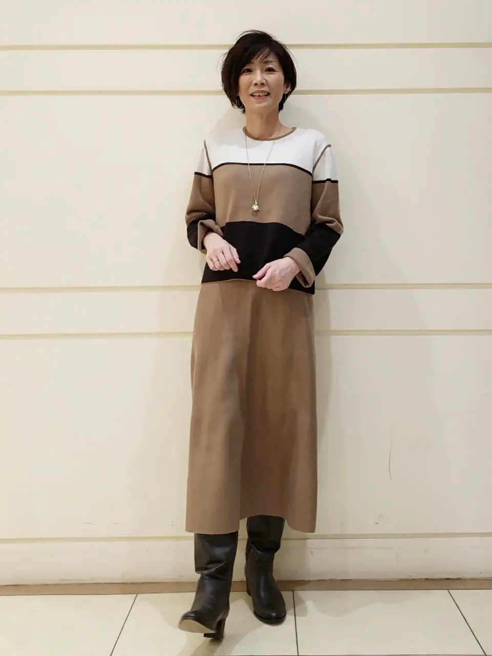 自由区 maruri コーディネート画像