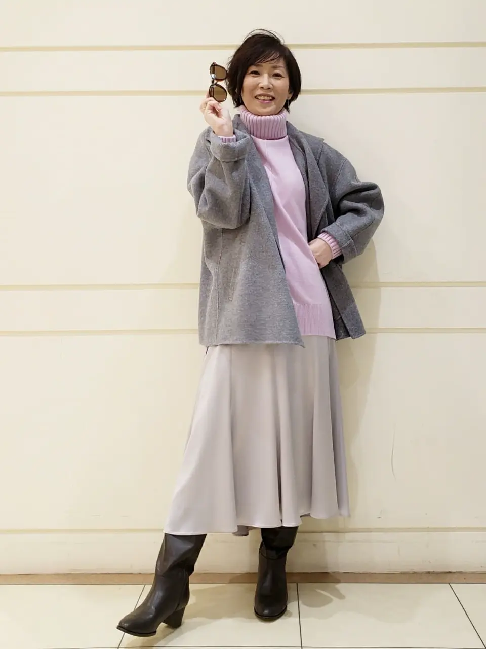 自由区 maruri コーディネート画像