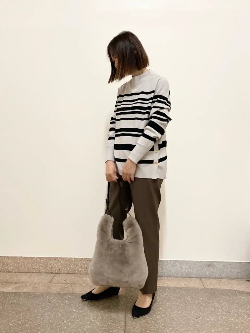 自由区 阿部 コーディネート画像