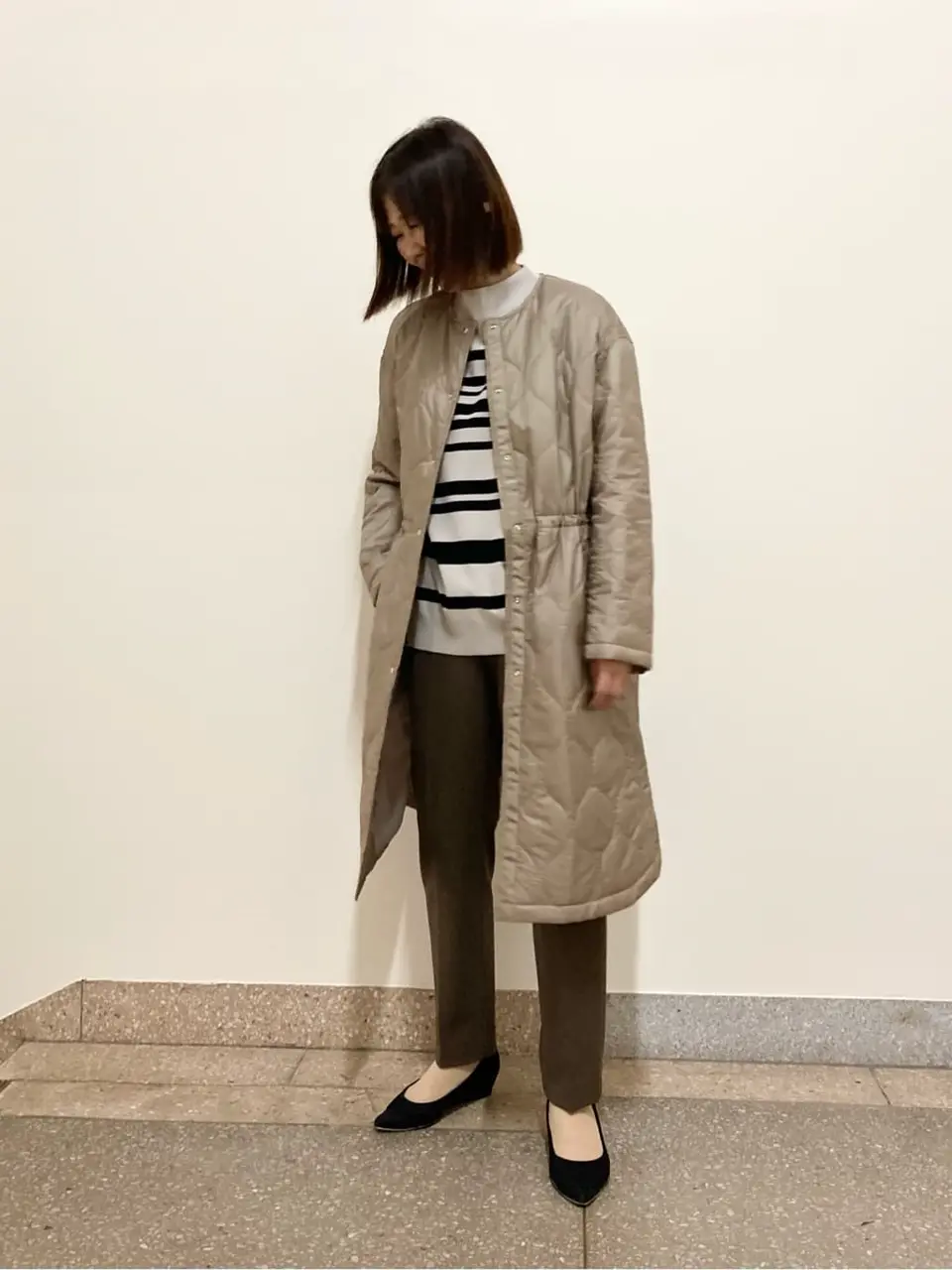 自由区 阿部 コーディネート画像