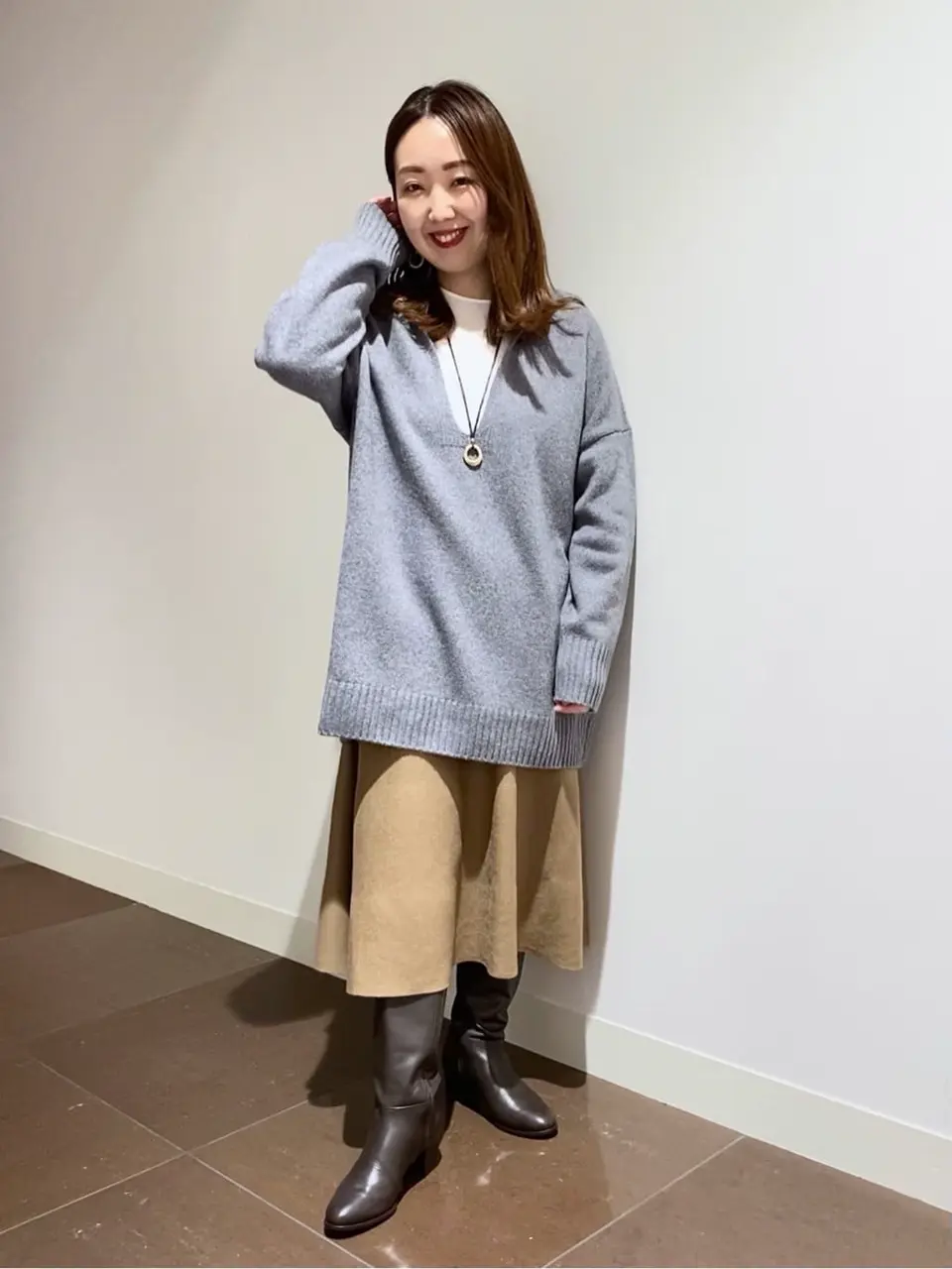 自由区 清水 コーディネート画像