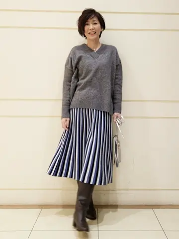 自由区 maruri コーディネート画像