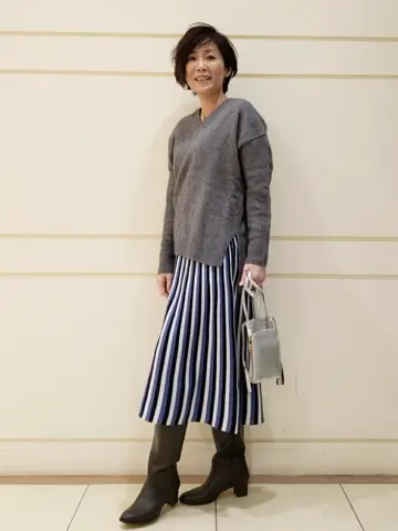 自由区 maruri コーディネート画像