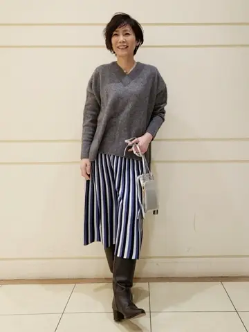 自由区 maruri コーディネート画像