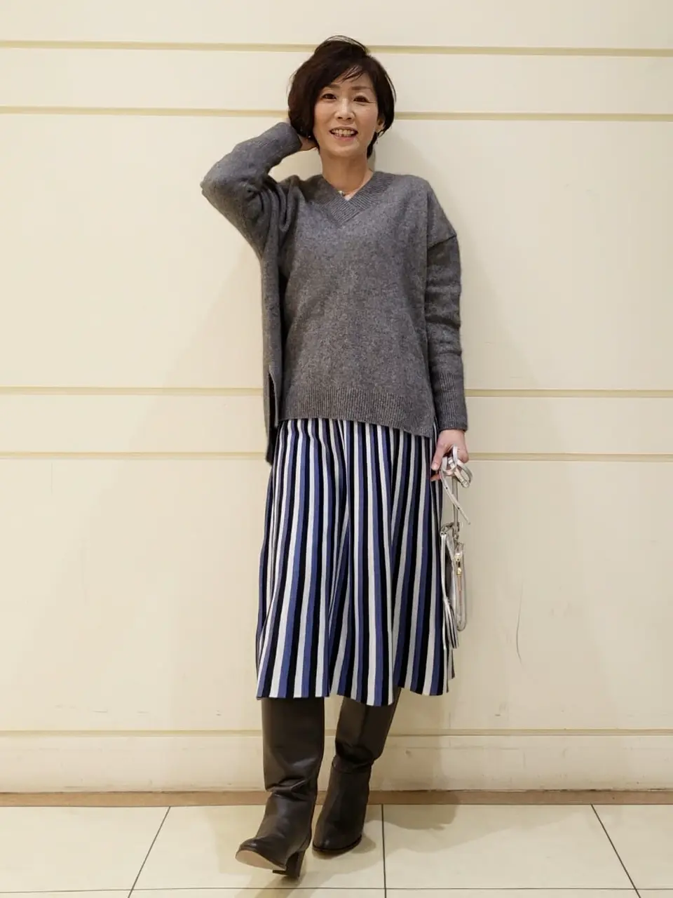 自由区 maruri コーディネート画像