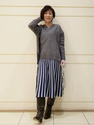 自由区 maruri コーディネート画像