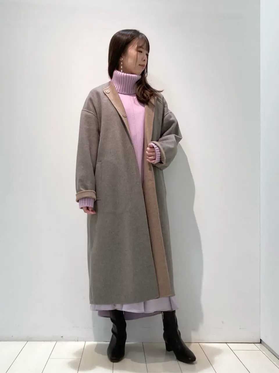  檀 コーディネート画像