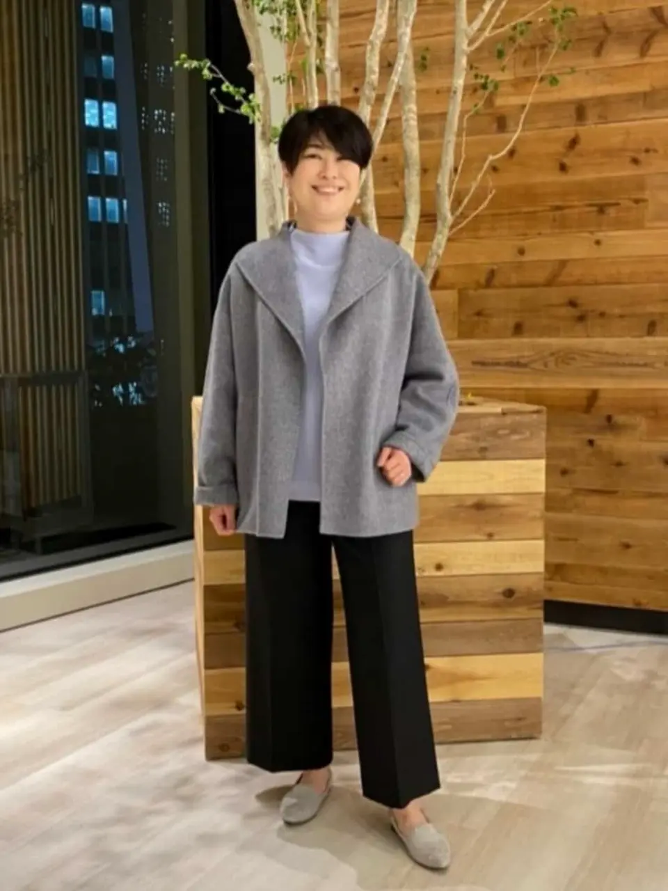 自由区 田中 コーディネート画像