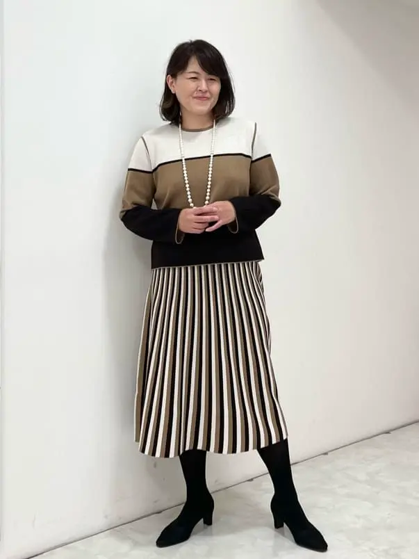 自由区 大野 コーディネート画像