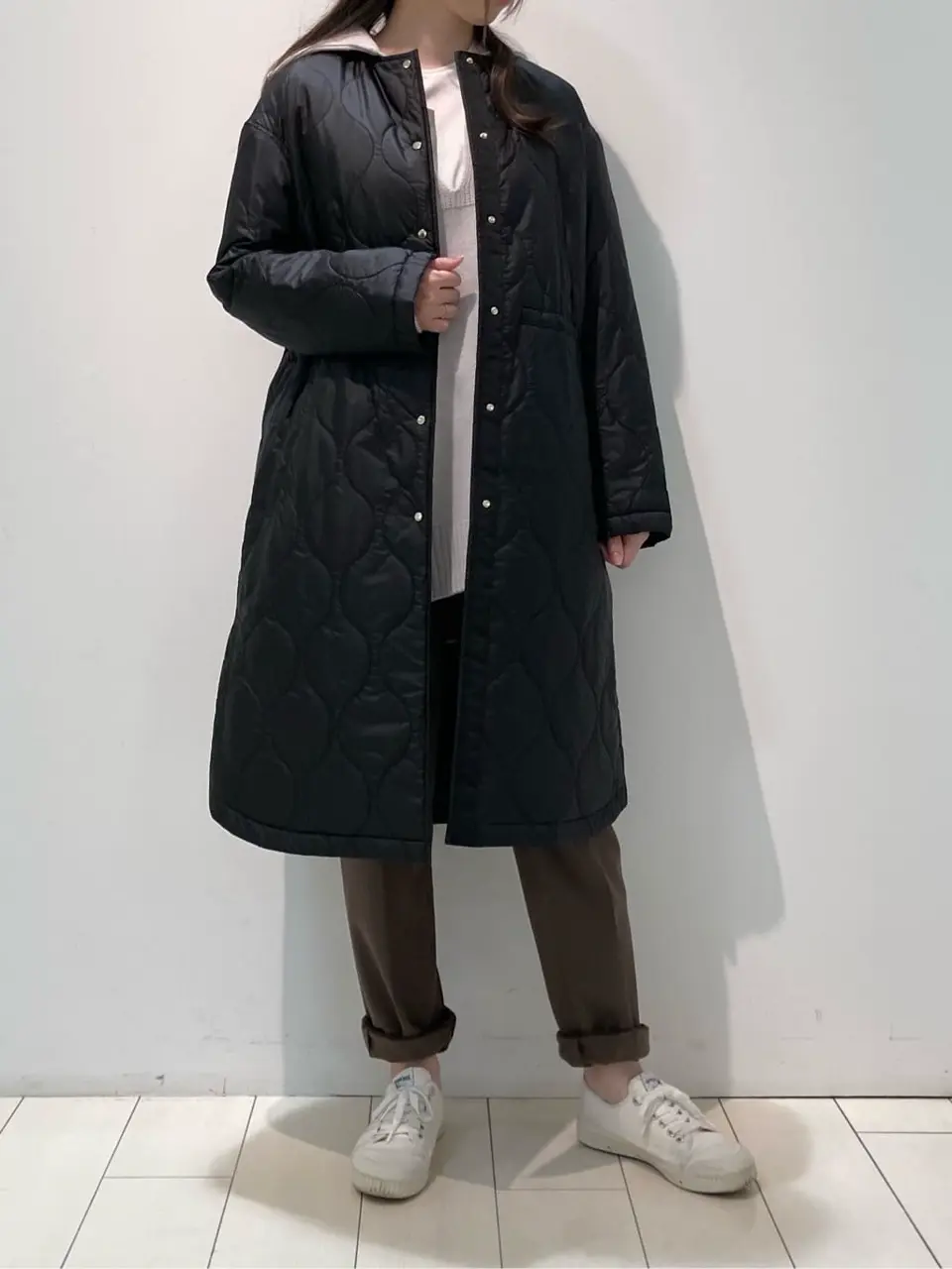 自由区 檀 コーディネート画像