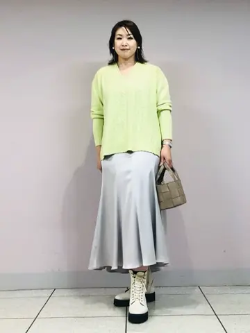 自由区 上島 コーディネート画像