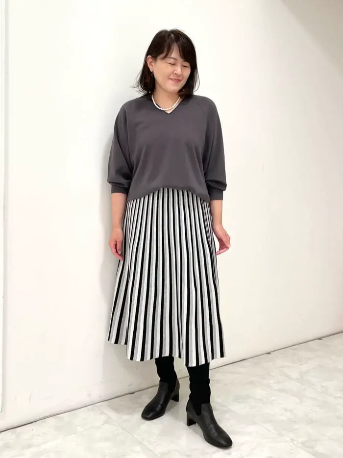 自由区 大野 コーディネート画像