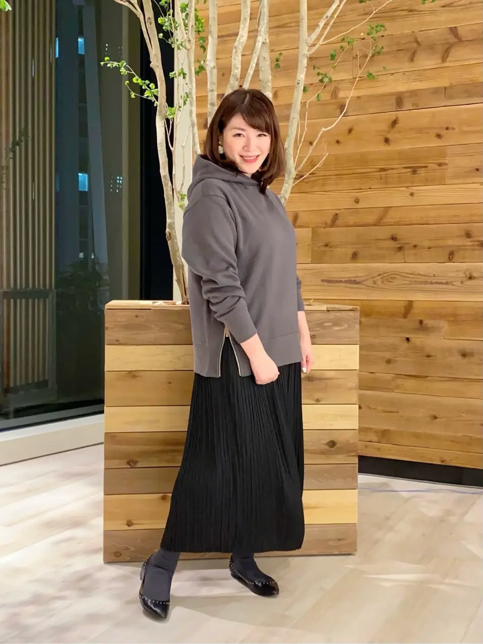 自由区 うめだ コーディネート画像