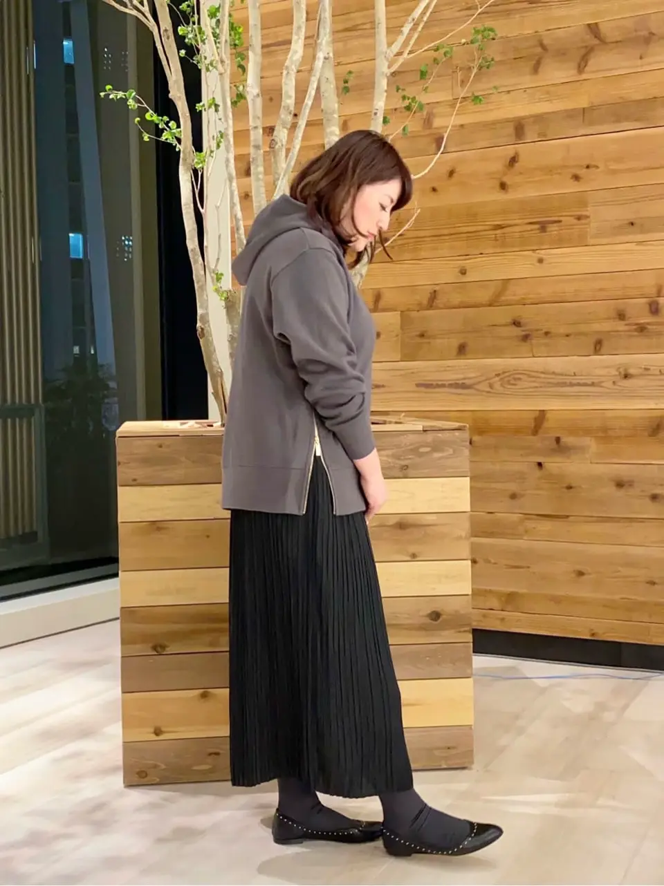 自由区 うめだ コーディネート画像