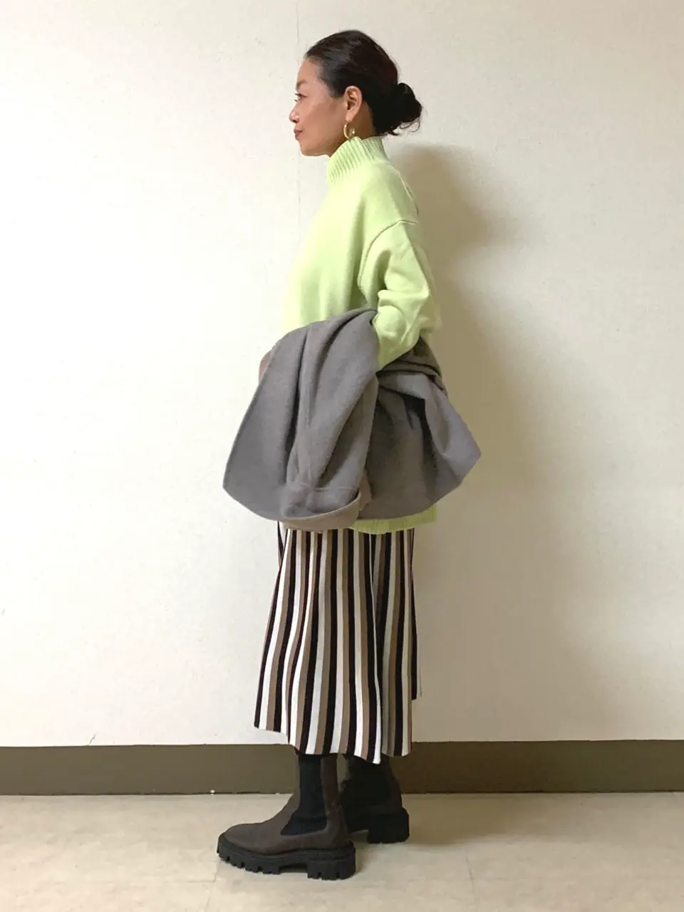 自由区 坂本 コーディネート画像