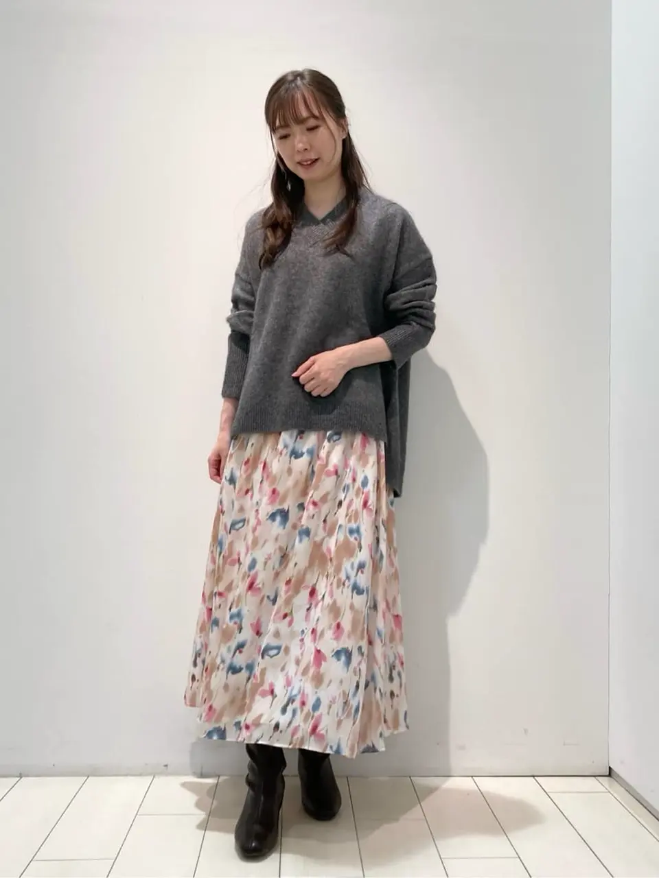  檀 コーディネート画像