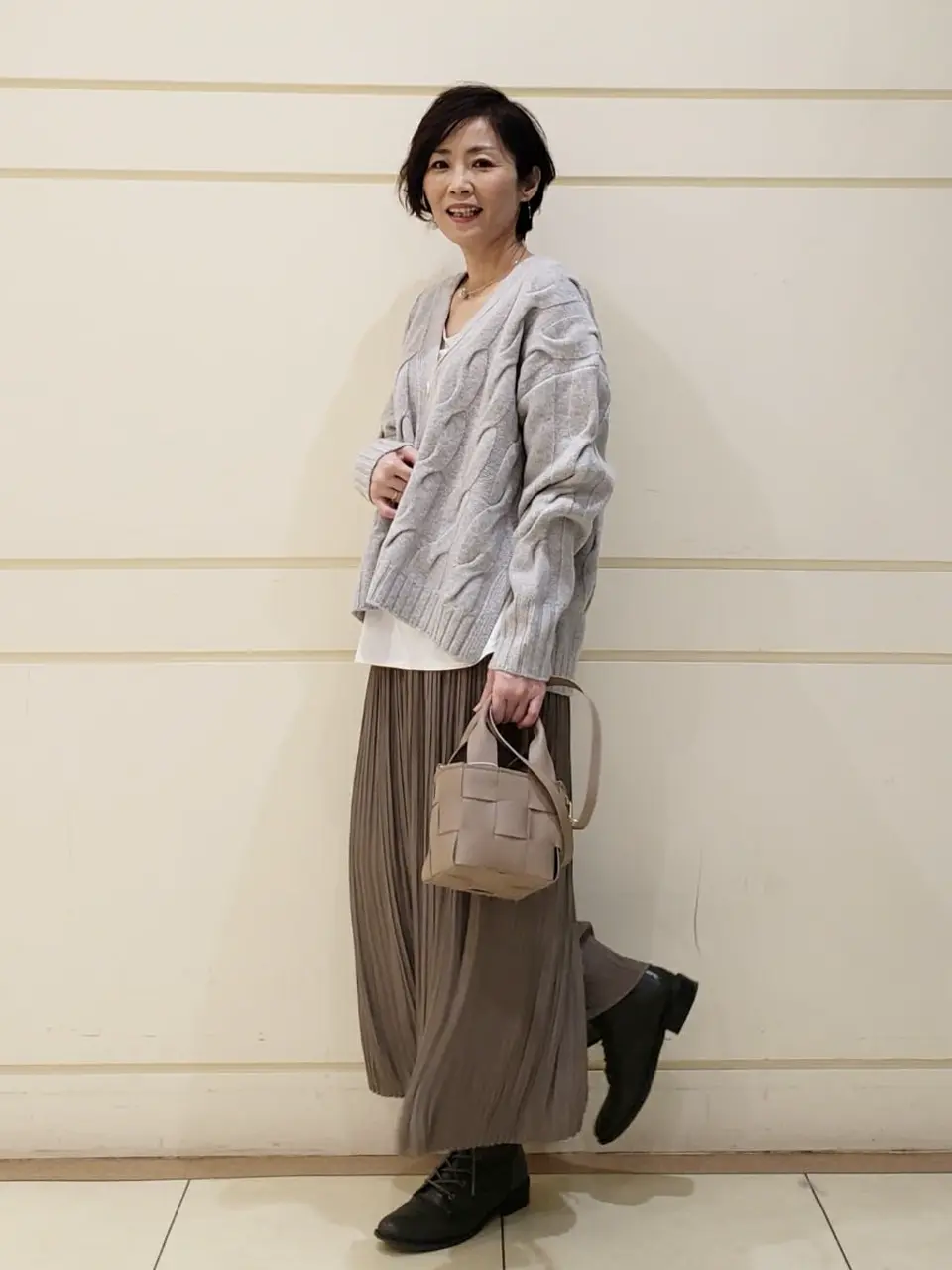 自由区 maruri コーディネート画像