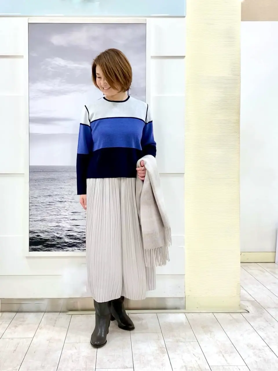  中鉢 コーディネート画像