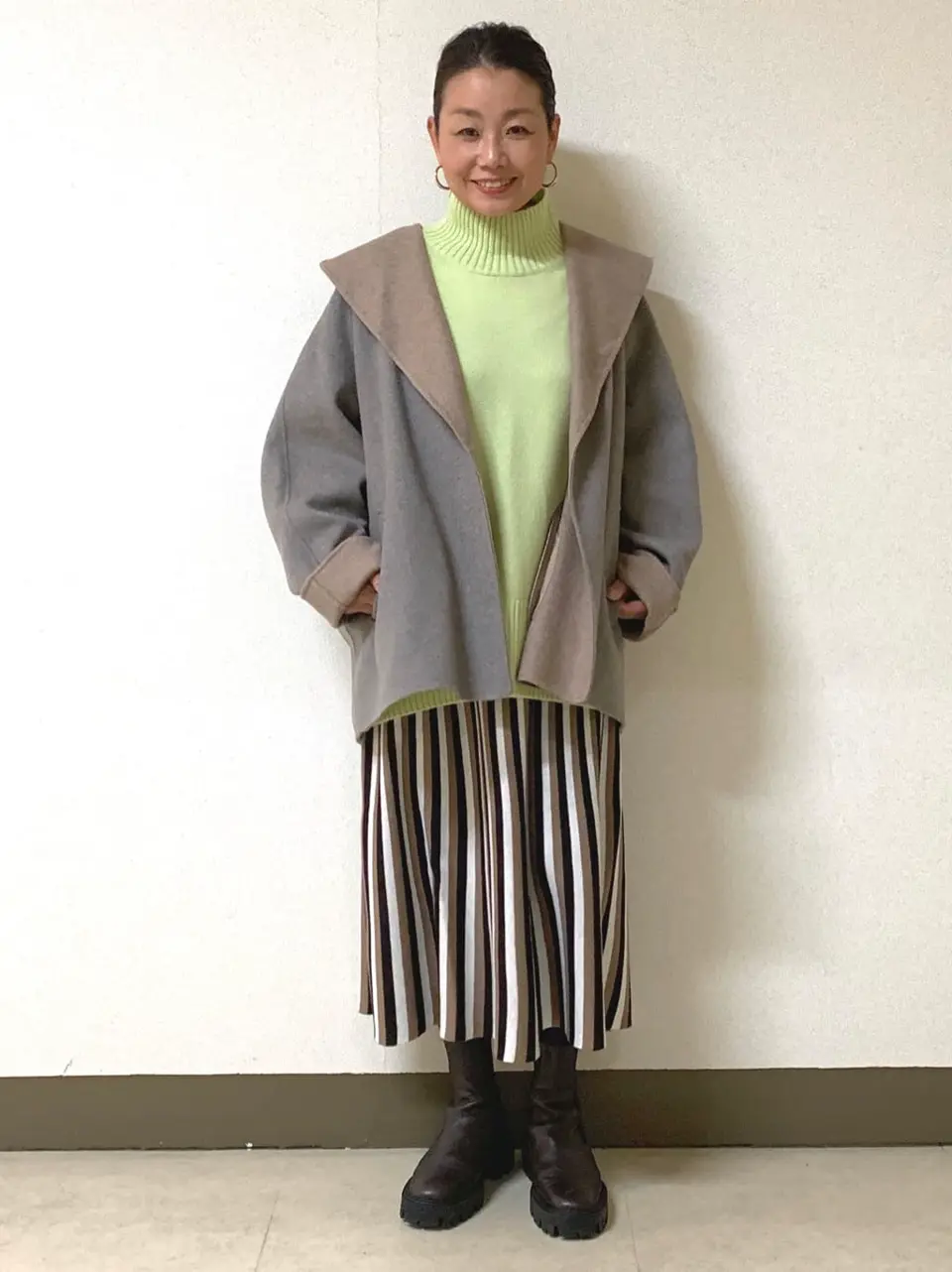 自由区 坂本 コーディネート画像