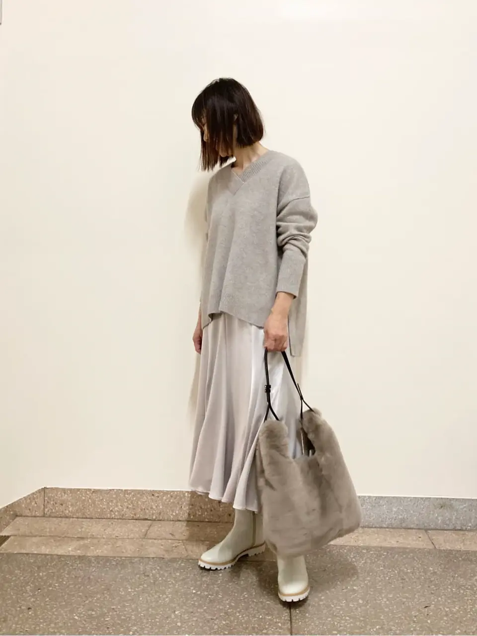 自由区 阿部 コーディネート画像