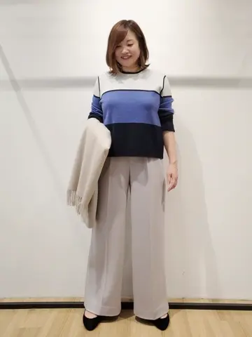 自由区 eri コーディネート画像